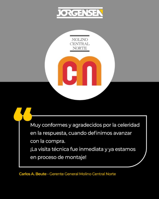 Testimonio de cliente 7 — Jorgensen